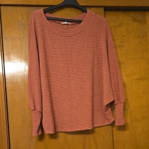 Women's Knit Pullover Sweater - Dusty Rose